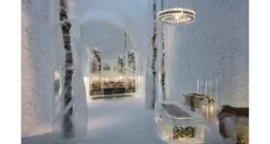 Погледнете како изгледа апартман во леден хотел во Шведска