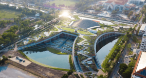 Најголемата градина на покрив во Азија се наоѓа во Тајланд