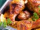 Вкусни пилешки копани со лимон и мајчина душица