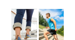 Качување по скали за да ослабеме