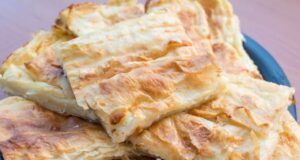 Една поинаква посна пита со праз и ориз (рецепт)