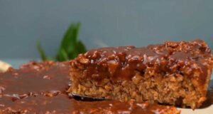 Колач со овесни снегулки и јаболка: Сите ја обожаваат