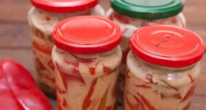 Деликатес од тегла, пиперки во сенф