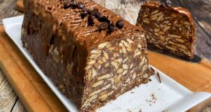 ДЕСЕРТ ТОРТА СО ТРИ СОСТОЈКИ…вкусна и практична за правење