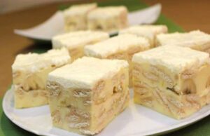 15 МИНУТНА ТОРТА СО БАНАНИ И ПЛАЗМА БИСКИТ