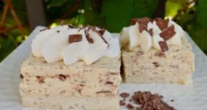 Коцки Страчиатела, одлична кремаста торта