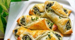 Пецива со крем сирење и спанаќ