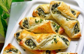 Пецива со крем сирење и спанаќ