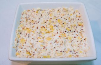 Највкусна и најлесна за подготовка! Кремаста салата од сусам што може да се јаде за секој оброк или да се служи за прослава