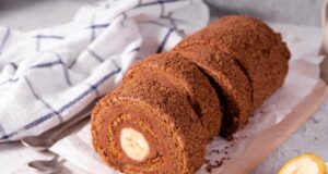 Најубавиот празничен ролат од банана! Слатко кое е обожавано со генерации