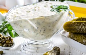 Рецепт за посен тартар сос за риби за време на постот