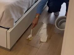 Исчистете ги фугите на подот и вратете го нивниот оригинален сјај со една ефикасна состојка