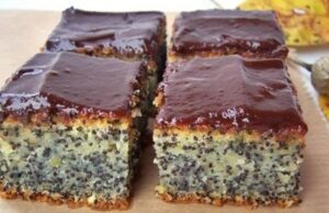 ТОРТА СО АФИОН ЗА 5 МИНУТИ – супер брза торта