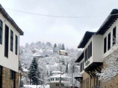 Снежна идила во с. Лазарополе (ФОТО)