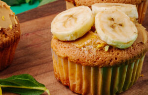 Посни банана мафини – меки, миризливи и готови за 30 минути